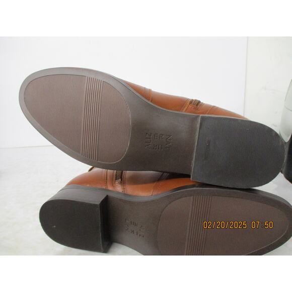 USED Naturalizer Womens Rena Zipper Narrow Calf Knee-High Boots,brown-Size 7.5 M - Picture 4 of 16